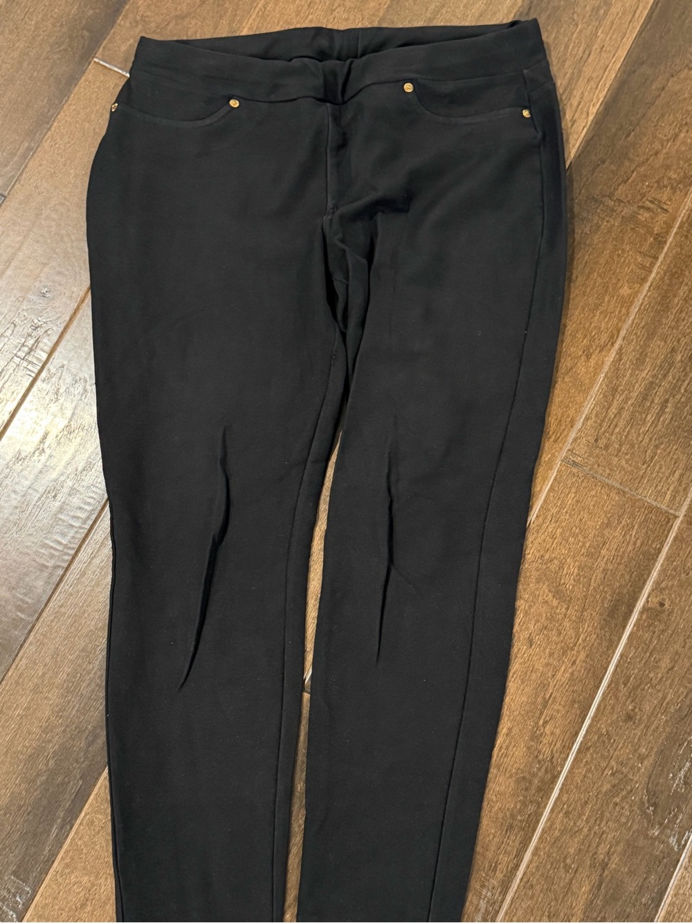 Michael Kors Black Slim Stretch Dress Pants